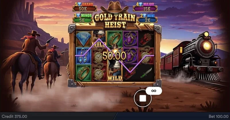 Gold Train Heist - таблица с печалби и стойност на монетите